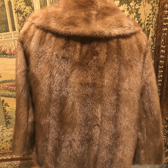 Mink Fur Coat Leakas Furs Beautiful Perfect - Picture 4 of 10